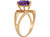 Amoravi Breathtaking Heart Shape Natural Ladies Unique Ring (JL# R10961)