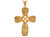 Magnificent Filigree Design High Polish Religious Cross Pendant (JL# P9547)