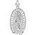 Mutiple Cut Accented Guadalupe Virgin Mary Diamond Cut Pendant (JL# P12224)