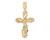 Shimmering CZ Set Stunning Filigree Cross Pendant (JL# P12060)