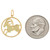 Round Petite Zodiac Charm Pendant (SKU# P1641)