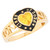 Birthstone 2026 Heart Design Graduation Ring (SKU# R13872)