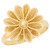 Adorable Floral Filigree Womens Diamond Cut Flower Ring (SKU# R13950)