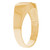 14k Two Tone Gold Diamond Mens Cluster Ring (SKU# R13169)