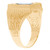 Elegant Simulated FIligree Design Mens Ring (SKU# R13364)