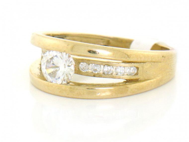 SOLID ENGAGEMENT RING JEWELRY (JL# R1778)