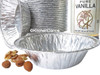 disposable aluminum foil 5" tart pan, pie pan, pie tin individual serving size, small baking pans