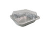  10" Square Roasting or Cake Pan with Plastic Dome Lid   #3600P