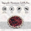 Disposable Aluminum Foil 9" Pie Pan - Medium Depth   #D64  