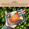 Mini Loaf Pan with Lid- 6 fluid oz. - Disposable Colored Foil  #4004P