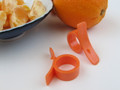 Set-of-2 Plastic Orange Peeler