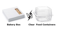 Bakery Boxes  Vs  Clear Food Containers: Perfect Packaging Solution