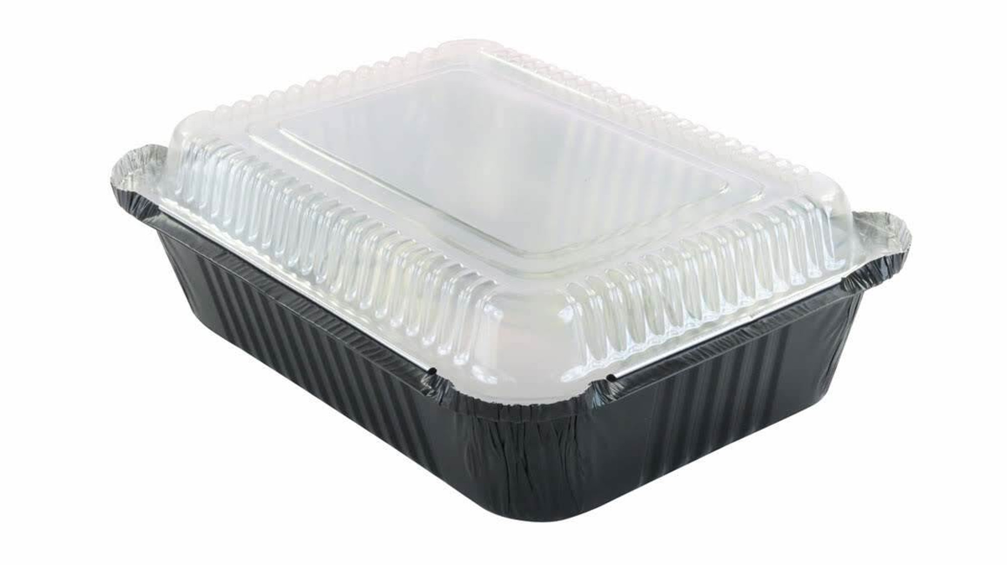 KitchenDance Disposable Colored Aluminum 3.75 lb Pans w/ choice of Lids #3227 