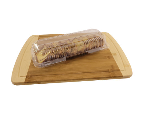 10 x 5 Disposable Cookie or Danish Plastic Bakery Container #CPC-41