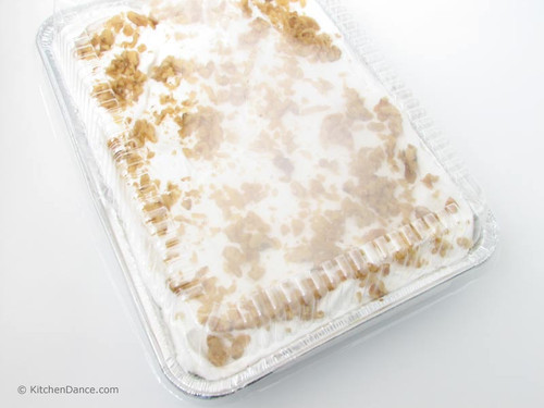 Angel-Food Cake Foil Pan with Plastic Lid - #4060