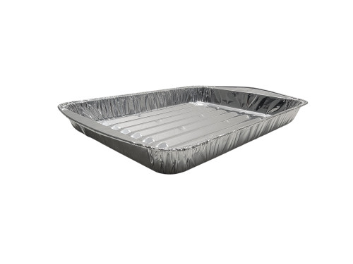 Durable Packaging Disposable Aluminum Broiler Pan, Large