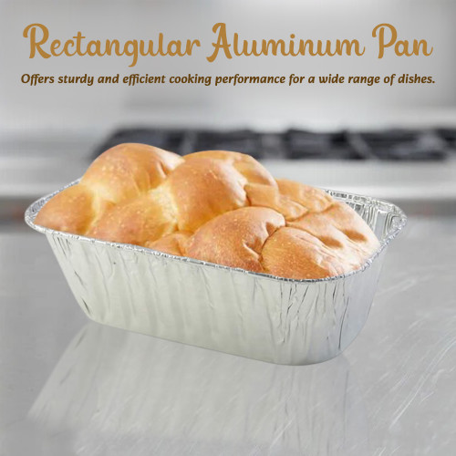 Encapsulated 35 Pack - 1lb Cute Mini Loaf Pans, Aluminum Loaf Pans, Bread Pans, Foil Loaf Pan L Cake Pan, Disposable Aluminum Pans L Top