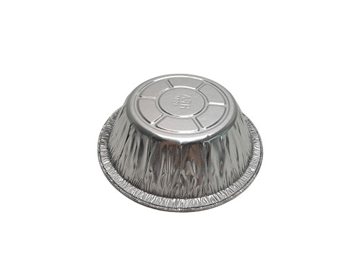 4 Disposable Aluminum Individual Pie Pan with Plastic Lid #1152P