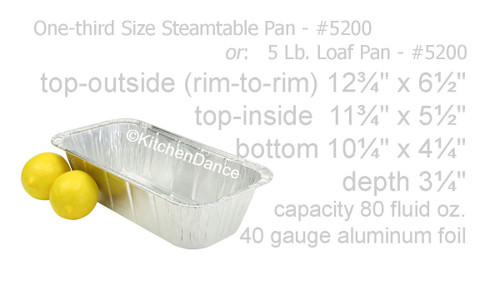 1 lb Seamless Loaf Pan - The Peppermill