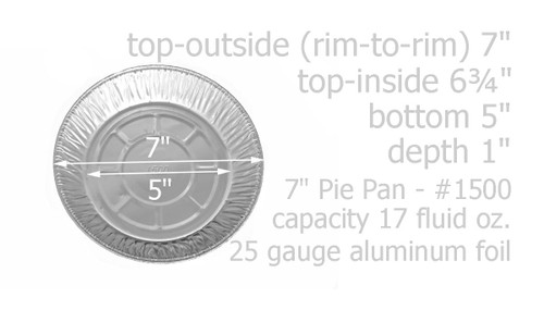 Handi-Foil Heavy Duty Aluminum Pie Pan, 9-inch Diameter 3 Count 