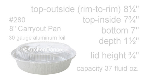 Handi-foil Round Aluminum Containers