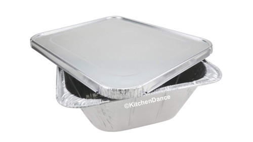 Stockroom Plus 50 Pack Foil Pans For Meal Prep And Cooking