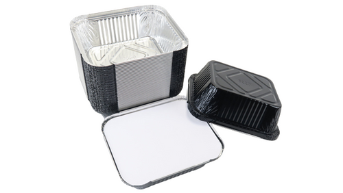 Buy Wholesale China Durable Packaging Square Disposable Aluminum