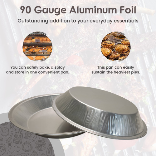 Disposable Aluminum Foil Pans Quality Pan for Baking Cooking 10/50 pcs