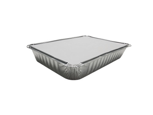 1½ lb. Shallow Carryout Foil Pan with Board Lid  #230L