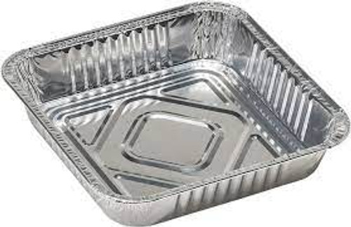 (55 Pack) Foil Pans 8x8, Square Aluminum Pans 8 inch, Disposable Baking  Pans for Roasting, Food Containers for Cooking, Baking Cakes, Heating