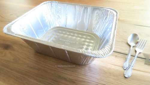 disposable aluminum foil half size steam table baking pan - extra deep