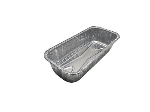 1 lb. Holiday Foil Loaf Pan with Dome Lid - #9302x, Red