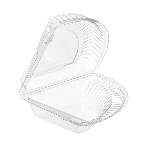 Small Individual Hinged Pie Slice Container  #CPC-204