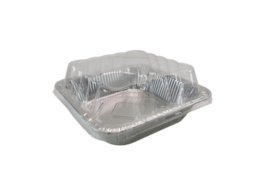 8 Disposable Square Aluminum Baking Pan - #1155NL