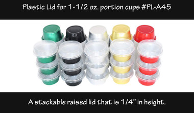 5 oz. Disposable Aluminum Colored Foil Baking Cups #A41NL