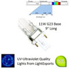 Replacement UV Bulb for Tetra (TetraTec) 11W |9" Long - |G23 2-Pin| Ultraviolet