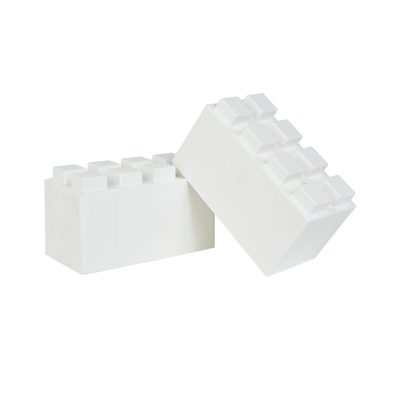 EverBlock Modular Building Blocks Single Color Combo Pack 50 Brown Building Blocks 