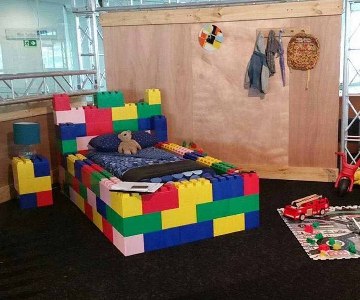 Child's Bedroom Lego Bunk Beds Bed Kits Modular Giant Play