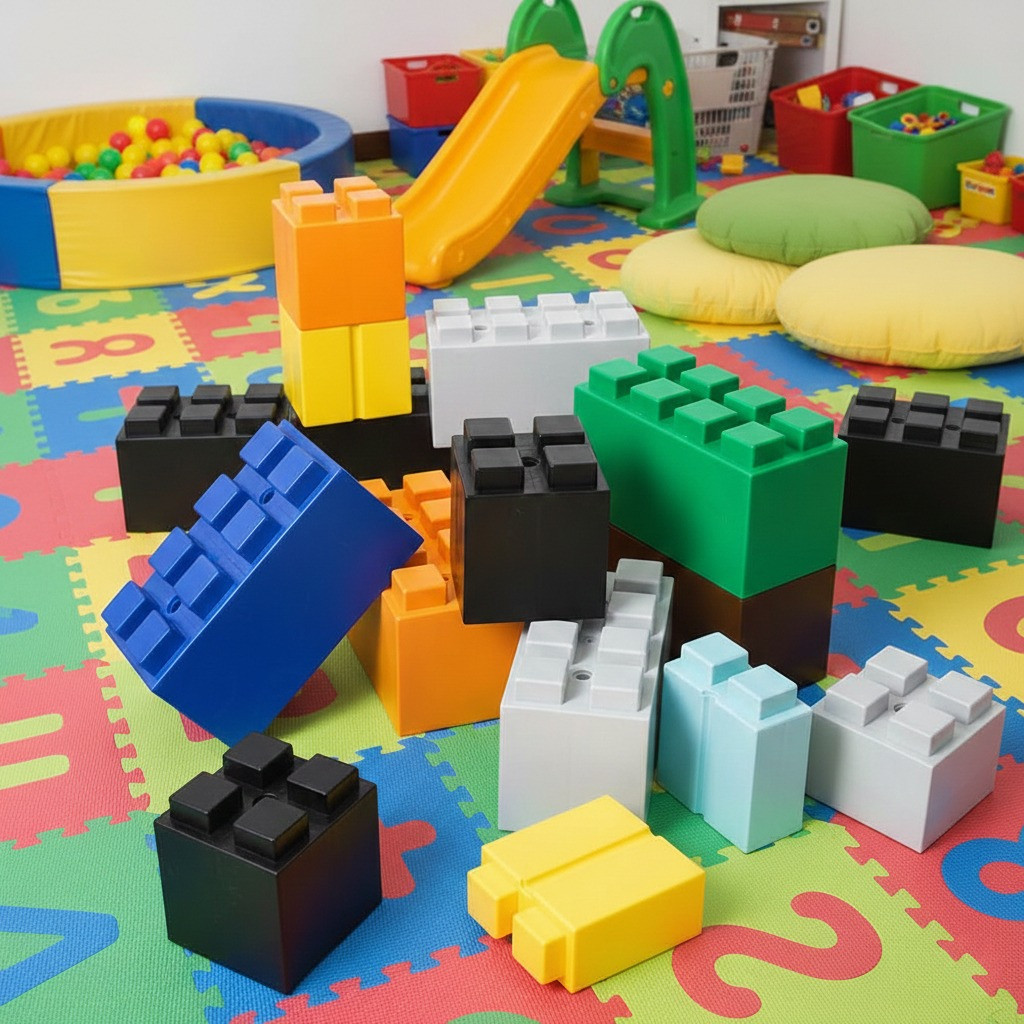 Individual Blocks can be assembled with different figures depending on your thoughts!