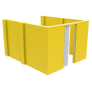 Modular Temporary Wall Kits | EverBlock Systems