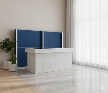 Large Room Segmented into smaller rooms using EverBlock