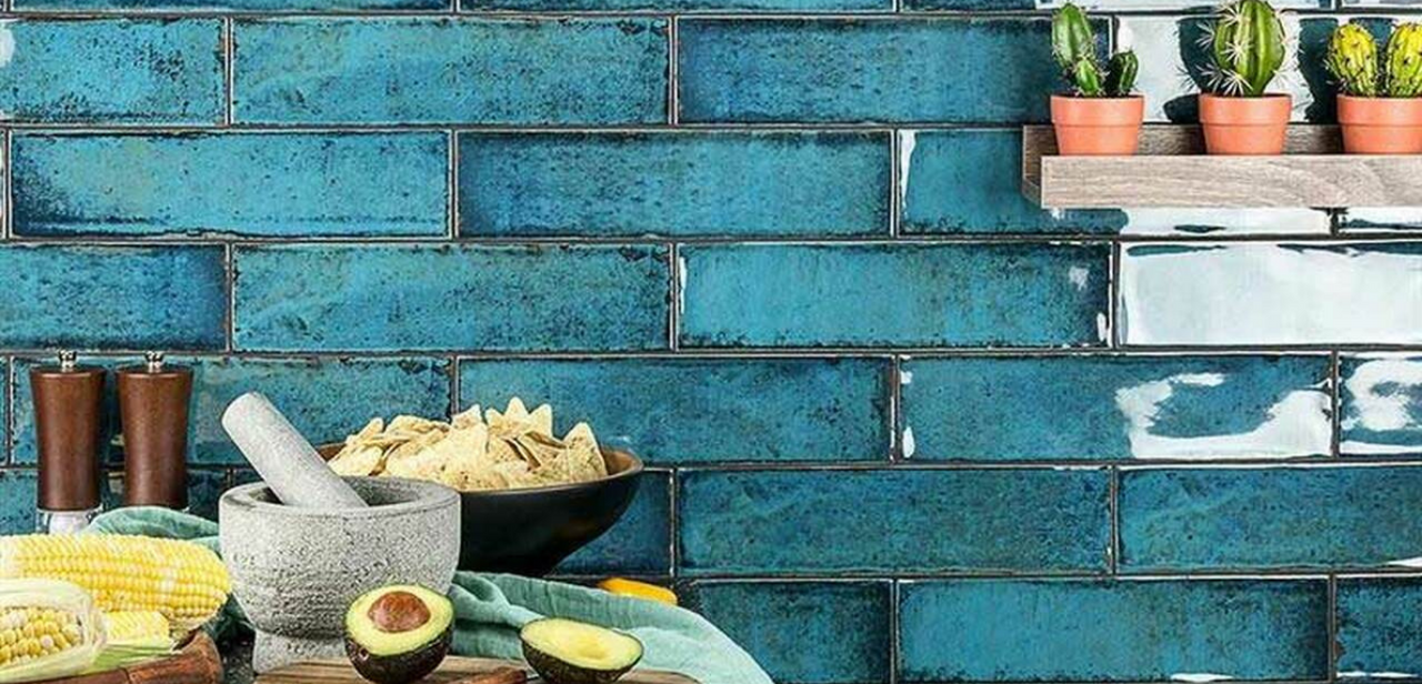 Blue Tiles at The London Tile Co. London Tile Co