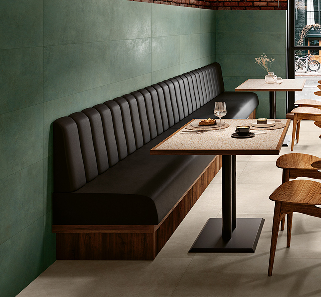 Amazon Green Wall Tiles 100cm x 35cm