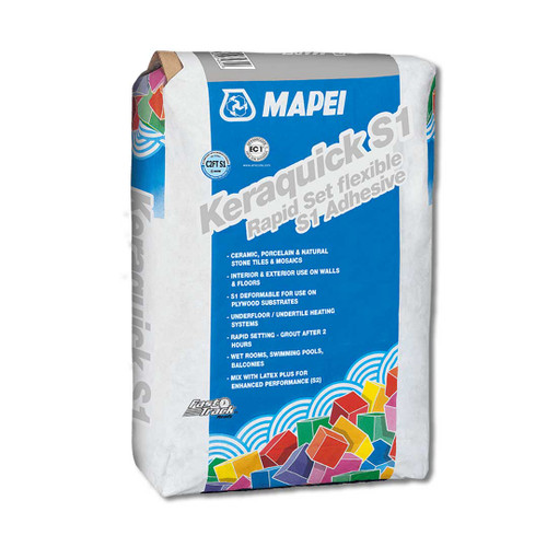 Mapei Keraquick S1 Flexible Rapid Setting Tile Adhesive (20kg)