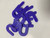 BIHUI Purple Horseshoe Shim 2mm (3/32") Spacers