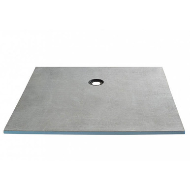 Marmox Showerlay 360 Shower Tray with an offset drain position