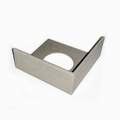 A stainless steel PorcelQuick Stainless Steel Straight Edge Tile Trim Corner Piece