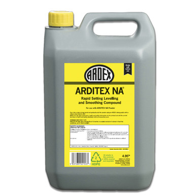 Ardex Arditex NA Latex Component 4.8KG that makes up part of the Arditex NA floor self levelling compound system