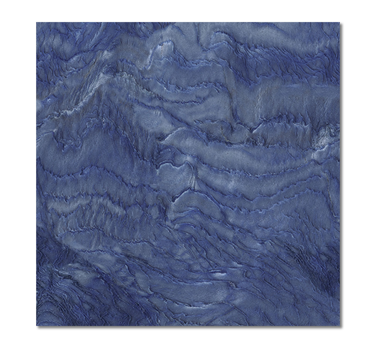 Bahia Blue Gloss Marble Effect Tile (120cm x 120cm)
