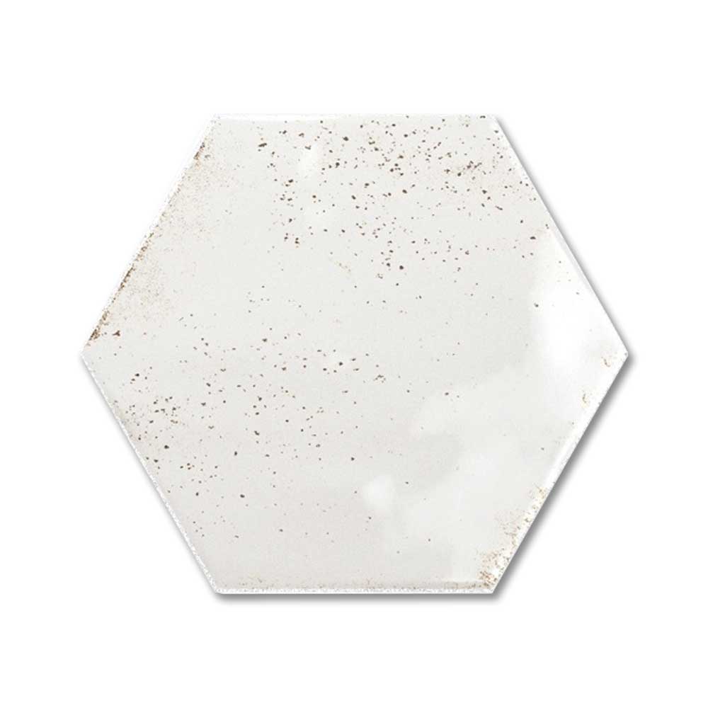 Bali White Hexagon Wall Tiles (30cm x 7.5cm)